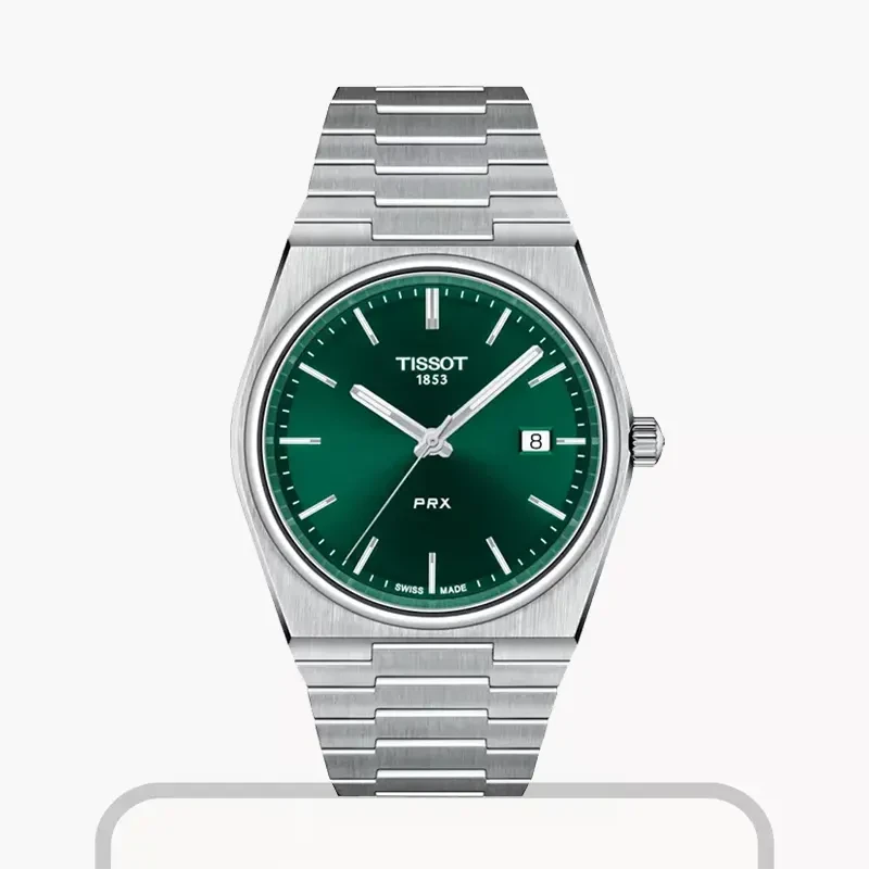 Tissot PRX Men’s Green Dial Watch | T137.410.11.091.00